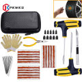 PKWKS New Car Tire Repair Kit Puncture Plug Tools Tyre Puncture Emergency for Tire Strips Stirring Glue Repair Tool Kit.