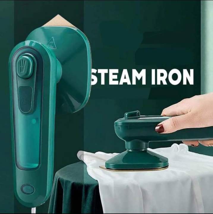 Portable Mini Ironing Machine with Rotary Handheld Steam Iron for Home and Travel