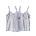 Two Piece Set Of Cotton Inner Vest For Girls. 
