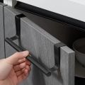 Towel Rack Over Door Stainless Steel Towel Bar Storage Organizer Bathroom Kitchen Cabinet Door Hanging Towel Rack.