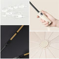 12 Bone Black Glue Fully Automatic Umbrella With Thick And Durable Keel Three Fold Umbrella UV Resistant Folding Umbrella.
