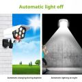 Solar monitoring lamp / dummy cctv camera / motion sensor solar charging light. 
