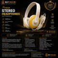 Koniycoi KT-5300MV Combo Offer Wired Stereo Headphones with Mic (Pink + Yellow) | 3.5mm Over-Ear Headset | Volume Control | For Mobile, PC, Laptop & Online Class | Buy 1 Get 1 ( Buy Nest BD ).