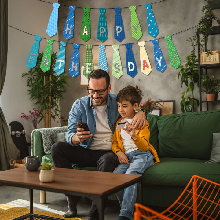 Happy%20Father's%20Day%20Tie%20Banner%20Moustache%20Hat%20best%20dad%20pattern%20Pull%20Flag%20Banner%20Father%E2%80%99s%20Day%20Party%20Hanging%20Backdrops%20Decorations%20-%20Image%203