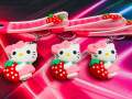 Hello Kitty Keyring or Pendant। Creating Rubber.High Quality Ring. 