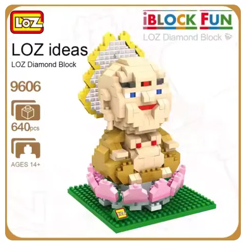 640 PCs _ 9606 Lego figures set mi le fo