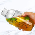 Plastic Cocktail Shaker Martini Hand Shaker Cup with Scales 350ml/530ml/700ml/1000ml Milk Tea Wine Drink Shaker Mixer Bar Tool. 
