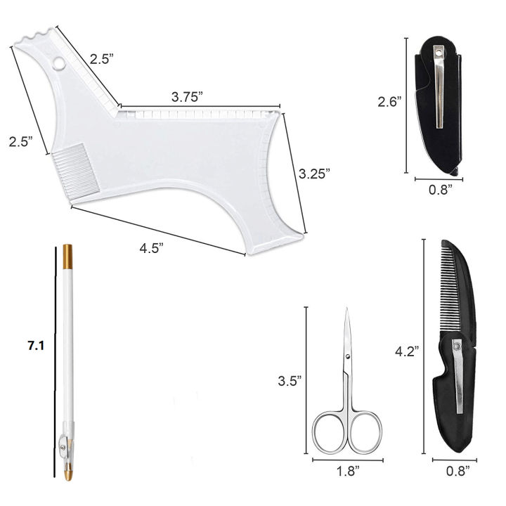 4Pcs%20Set%20Beard%20Shaping%20Kit%20Multi-Curve%20Hairline%20Template%20Beard%20Comb%20Pencil%20Scissors%20Barbershop%20Accessories%20Beard%20Styling%20Tool%20-%20Image%206