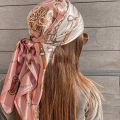 1pcs 90*90cm Square Silk Scarves Women Hijab Shawls Fashion Print Kerchief Femme Head Scarf Foulard Bandana Beach Head Scarf bandana for girls. 