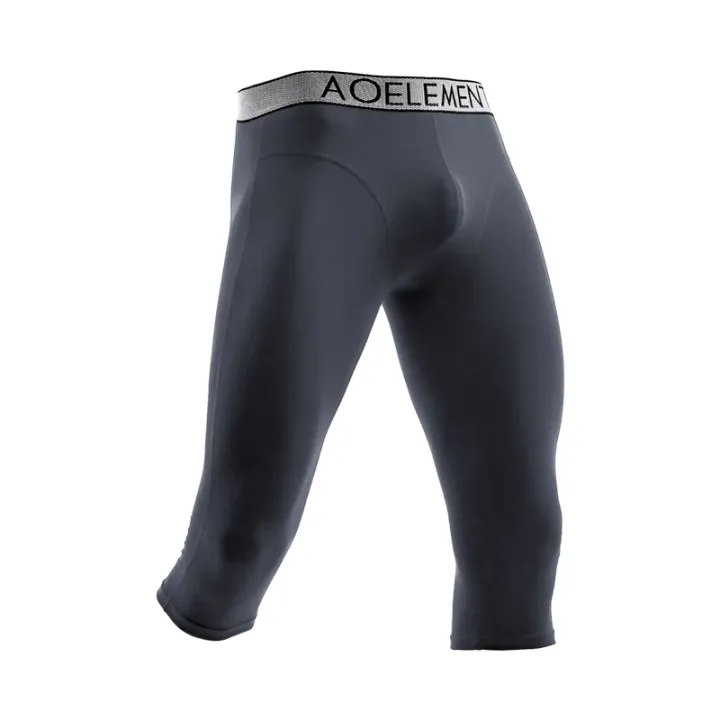 Men's%20anti-wear%20leg%20sports%20stretch%20leg%20underwear%20cropped%20shorts%20Quick%20drying%20boxers%20Running%20long%20boxers%20-%20Image%205