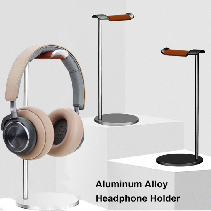 Earphone Rack Curved Aluminum Headphone Stand Rack Sturdy Metal Gaming Headset ...