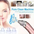 Derma Blackhead Whitehead Remover Pore Vacuum Cleaner Acne Pimple Nose Suction Remover Chargeable Machine. 