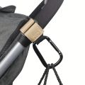 Universal Stroller Hooks Clip Heavy Duty Hanging Organizer for Diaper Bags Prams Shopping Carts Car Seats Baby Carriers.