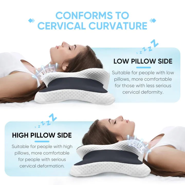 Ergonomic%20Cervical%20Pillow%20Memory%20Foam%20Pillow%20Neck%20Pain%20Relief%20Comes%20With%20Ice%20Silk%20Pillowcase%20Adjustable%20%20For%20Back%20Side%20Sleepers%20-%20Image%204