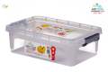Airtight Food Storage Box / Novel Plastic / 1200ml-7000ml/ Microwave safe. 
