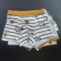 4pcs Children's Underwear for Boys Cotton Cute Dinosaur Shorts Panties Fashion Teenage Breathable Soft Boxers Toddler Underpants.