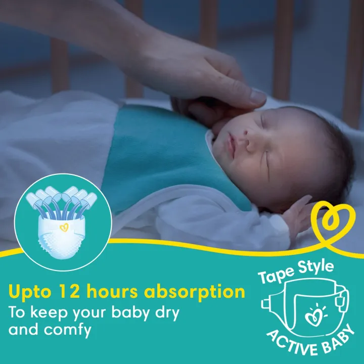 Pampers%20Diapers%20Tape%20Style%20Pants%20New%20Born%2072Pcs%20-%20Image%203