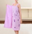 Bathroom Women Bath Towels Wearable Towel Dress Beach Adults Bath Gown SPA Sling Robes Home Nightwear Microfiber Women Bathrobe. 