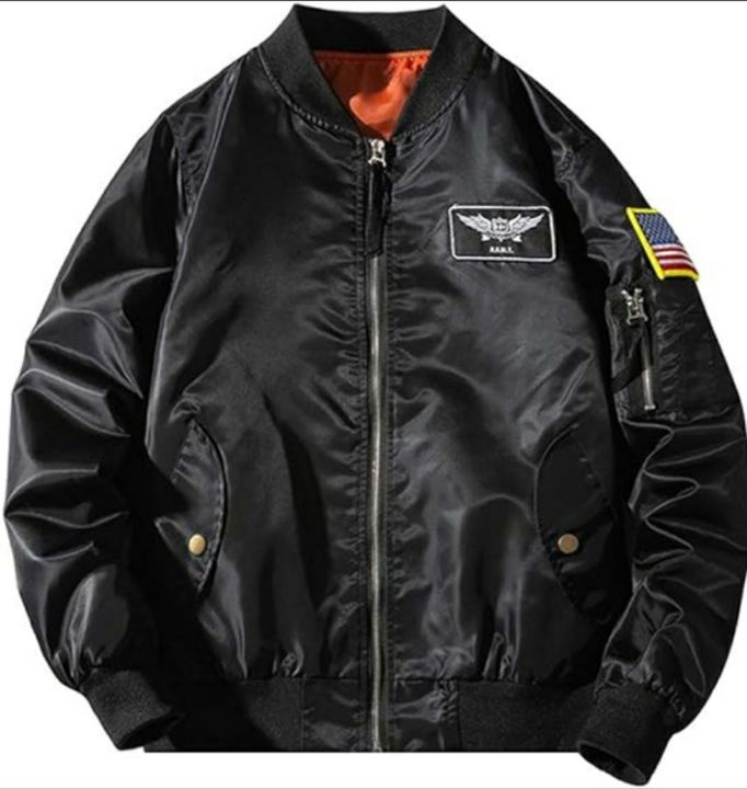 Pilot M1 Bomber Black Ninja Jacket Men
