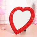 Heart Mirror Cosmetic Mirror Decorative Mirror Girl Heart Student Dormitory Mirror Home Decor Living Room Decoration Wall Decor. 