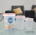 (3 in 1) Large Twist Jar set. 