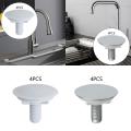 4 Pieces Kitchen Faucet Hole Cover Sealing Sink Tap Hole Plate Blanking Plug for Bathroom Restroom Bathtub Kitchen Hotel.
