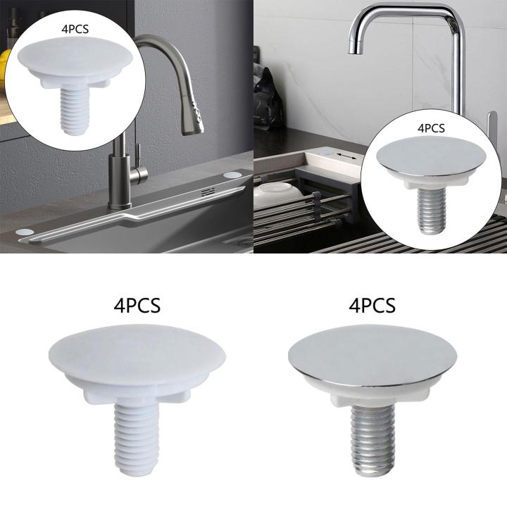 4%20Pieces%20Kitchen%20Faucet%20Hole%20Cover%20Sealing%20Sink%20Tap%20Hole%20Plate%20Blanking%20Plug%20for%20Bathroom%20Restroom%20Bathtub%20Kitchen%20Hotel%20-%20Image%202