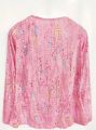 Women's Plus Size 1XL-5XL Fashion Quarter Sleeved Round Neck T-shirt Ladies Casual Top Spring Summer  Fashionable T-shirt. 