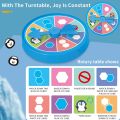 Save The Penguin Ice Game, Super Ice Breaker Penguin, Parent-child Interactive Children's Desktop Toy, Penguin Trap Ice Breaker Board Game with Hammer, Family Parent-Child Ice Breaker Set. 