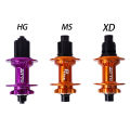 ZTTO P5 6-Bolt Disc Brake Hub Loud Noise Rear Hub 32h 28h 36 Hole MTB Hub 120 Engagement 6 Pawl XD HG MS Thru 12x142 QR 10x135.