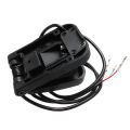 Universal Foot Pedal Throttle, Electric Scooter E-bike Accelerator Pedal, Black Speed Control Pedal for Electric Tricycle.