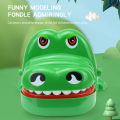Bite hand crocodile children's toy stress relief toy Bite hand toy parent-child interactive party prank toy. 