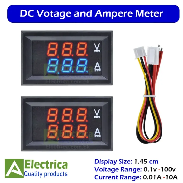 Led%20Digital%20Voltmeter%20Ammeter%20Dc%20Digital%20Multimeter%20100V%2010A%20Blue%20Red%20Led%20Amp%20Dual%20Digital%20Display%20Volt%20Meter%20Gauge%20Car%20Current%20Monitor%20Tester,%20Battery_powered%20-%20Image%202