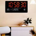 Digital LED Wall Clock And Table Clock with Huge Time Day Date Month and Temperature Display. 