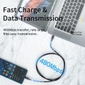 Essager PD100W 60W Type C C to C Cable Fast Charge Mobile Cell Phone Charging Cord Wire For    Macbook iPad. 