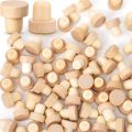 24 Pcs T Shaped Cork Plugs Reusable Wooden &  Wine & Beer Bottle Stoppers. 