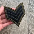 Military Rank patches Embroidery patches for clothes iron on appliques clothes jeans stickers Badges patch. 
