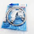 Bath Shower Hose Stainless Steel Flexible Pipe Shower Head Pipe Plumbing for Bathroom Accessories. 