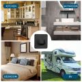 4pcs Self Adhesive Wall Hooks, Towel Rack, Bathroom Door Key, Cloth Coat Hanger Kitchen Hardware Holder Bag Hook Organizer. 