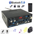 AK55 HiFi Digital Amplifier Max Power 90Wx2 Channel 2.0 Bluetooth Surround Sound AMP Speaker for Home Car BT 5.0 Audio Amplifier. 