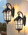 Outdoor Light Fixture Wall Mount,18.11“H Waterproof Porch Light, Anti-Rust Wall Sconce, Aluminum Exterior Wall Lantern, Wall Lamp Vintage Coach Light for Garage, Entryway, Front Door. 
