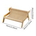 Cat Scratcher Couch Bed Sofa Shape Cute Cat Bed for Sleeping Playing Resting Lounge Bed Cat Lounge Chair Scratching Board. 