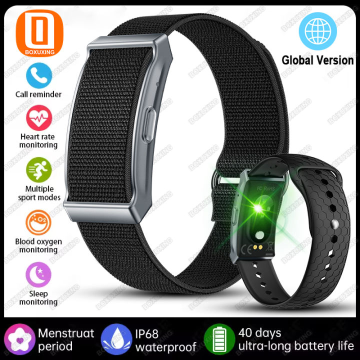 2026New No Screen Smart Watch Men Woman Sports Outdoors Fitness Heart Rate Monitor IP68 Waterproof Call Reminder Smart Wristband