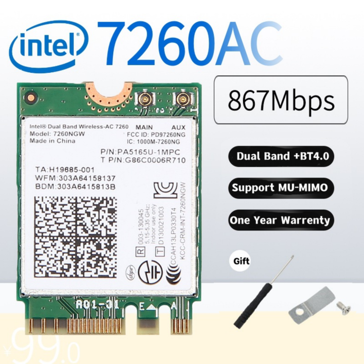 Intel%20Wireless-AC%207260%207260HMW%203160%207265%203165%208260%20Mini%20PCIE%20Card%20Dual%20Band%20Bluetooth%20WiFi%20Adapter%20-%20Image%204