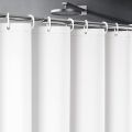 ​​Premium PEVA Bath Curtain - Waterproof & Opaque Shower Liner with Metal Grommets, Silky Feel​. 