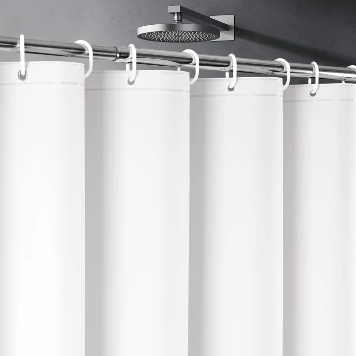 %E2%80%8B%E2%80%8BPremium%20PEVA%20Bath%20Curtain%20-%20Waterproof%20&%20Opaque%20Shower%20Liner%20with%20Metal%20Grommets,%20Silky%20Feel%E2%80%8B%20-%20Image%202