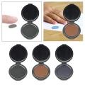 Fingerprint Ink Pad Thumbprint Ink Pads Erasable Round Fingerprint Pad Ink Pad for Notary Supplies, Security ID, Banks. 
