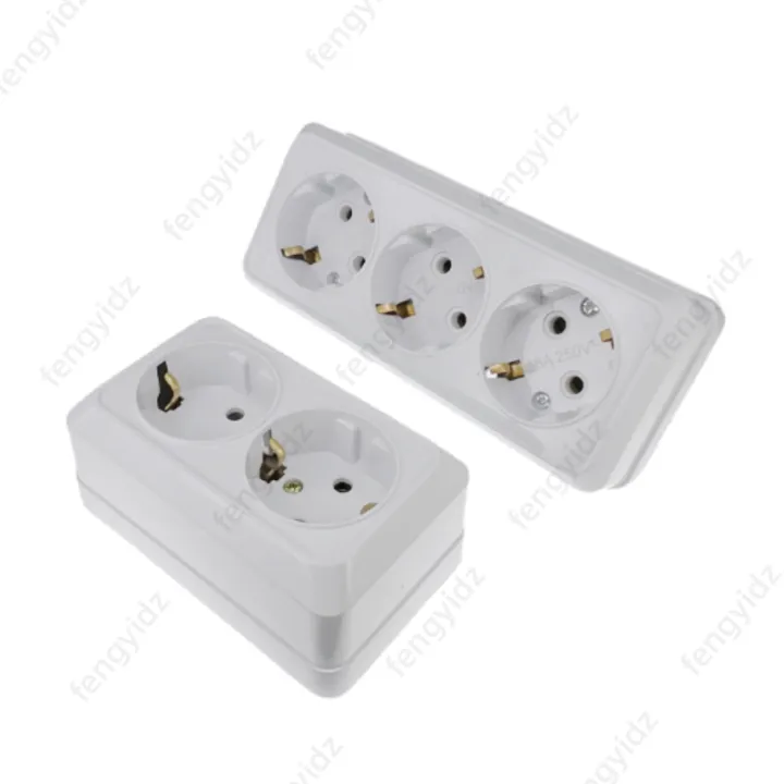 Wall%20Mount%20Socket%20EU%20Standard%20Electrical%20Outlett%20Ground%20%20Power%20Socket%20Plugs%20Flame%20Retardant%20Plastic%20-%20Image%203