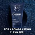 NIVEA MEN Deep Anti-Impurities Clean Face & Beard Wash 100ml. 