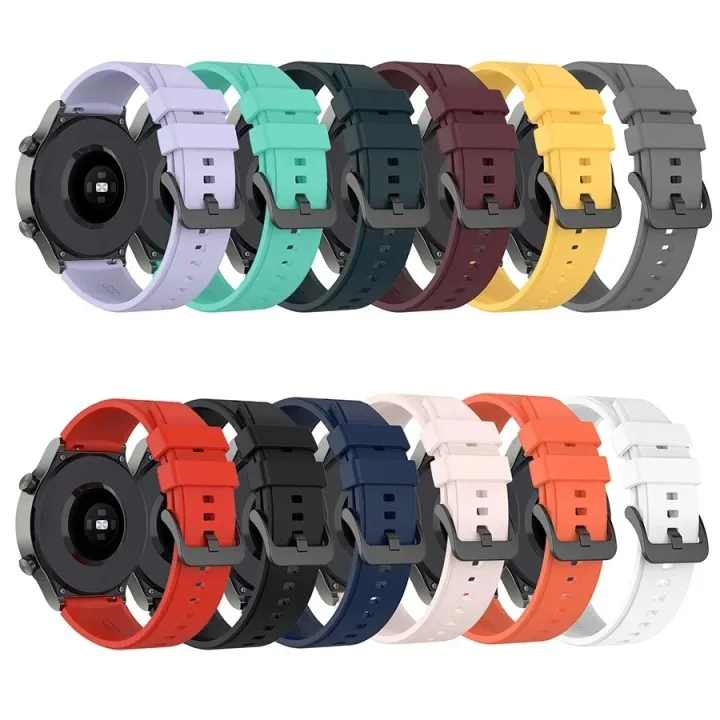22mm%20Official%20Silicone%20Replacement%20Gt2%20Pro%20Strap%20Band%20For%20%20Watch%204/GT%204%203%202%20Pro%2046mm%20Original%20Watchband%20Wristband%20Bracelet%20-%20Image%202
